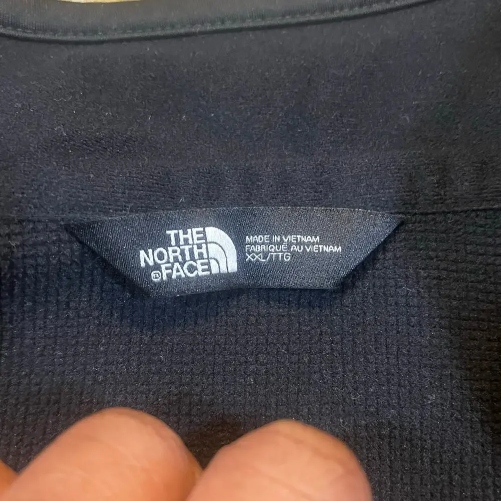 The North Face Mens‎ L Soft Shell Full Zip Jacket Corporate Logo Black